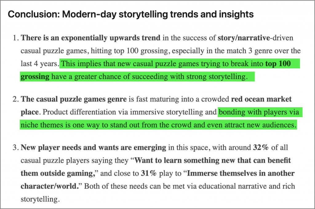 Storytelling trends
